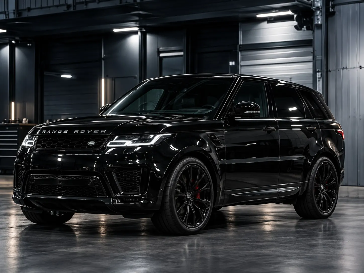 Range Rover Sport in der Werkstatt